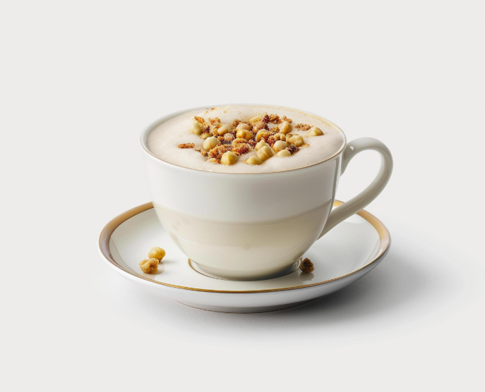 Coffee with huzelnut
